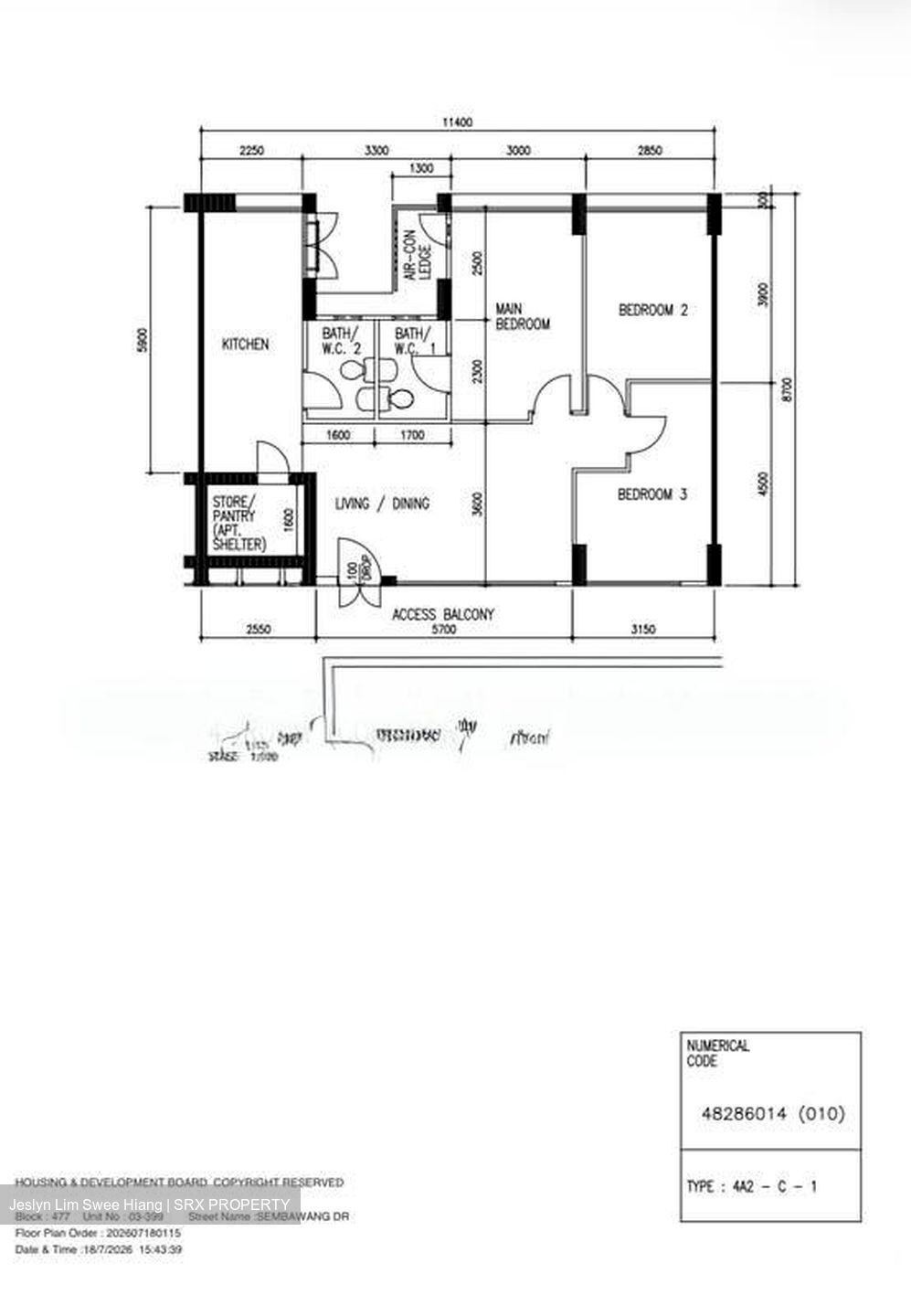Blk 477 Sembawang Drive (Sembawang), HDB 4 Rooms #590798751